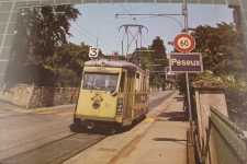 Neuchâtel Peseux mit Tram 