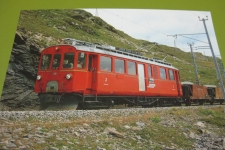 Bernina Ospizio mit Schotterzug