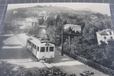 Bahnhof Lugano mit Zug