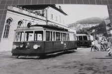 Rheineck mit zwei Tram