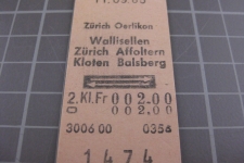 Kartonbillett Schweiz