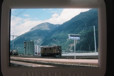 RhB Samedan mit Ge 2/4 1976 