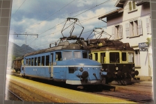 Bahnhof Balsthal mit Triebwagen