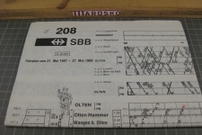 SBB grafischer Fahrplan 208