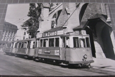 Lausanne Place St. François mit Tram 