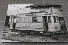 Rangiertriebwagen BVB im Bahnhof Bex