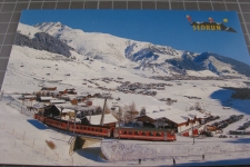 Sedrun mit Zug 