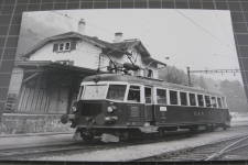 Bahnhof Klus mit Zug