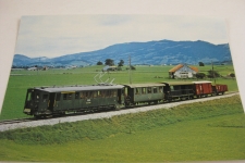 Gemischter Zug der GFM bei Vaulruz