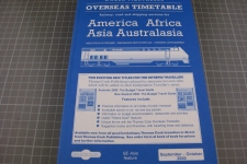 Overseas Timetable Sept.-October 2000