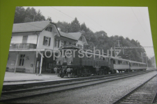 Sihlwald mit SBB Be 4/6 und Extrazug, 1986