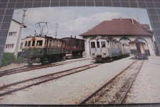 Täuffelen Depot mit Zügen