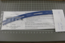 Gleisverlege Lehre 457.2 mm Radius