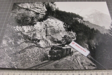 Brünig Südrampe mit Dampfzug