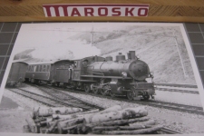 Dampflok G 4/5 108 in Scuol 1979