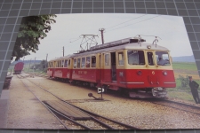 Bahnhof Siselen mit Zug