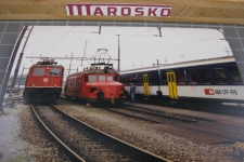 Lenzburg 1994 roter Pfeil OeBB
