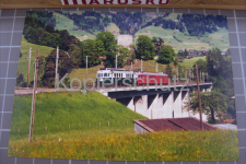 Frutigen mit rotem Pfeil, 2001