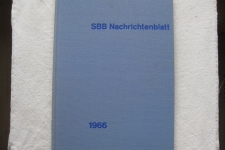 SBB Nachrichtenblatt Jahrgang 1966