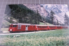 Bei Täsch mit Zug 