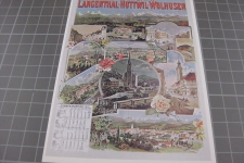 VHB Werbeplakat der Langenthal Huttwil Wolhusen Bahn