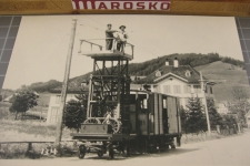 Trogenerbahn Fahrleitungsmontagewagen