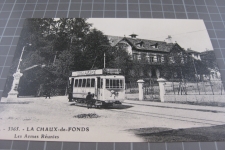 La Chaux-de-Fonds mit Tram 