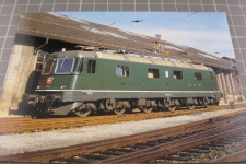 Luzern Depot mit SBB Lok 
