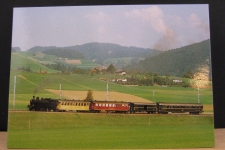 Grosshöchstetten  mit Dampfzug
