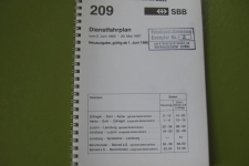 Dienstfahrplan 209