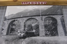 RhB Berninabahn bei Brusio, 1989