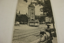 Zürich Landesmuseum mit Tram
