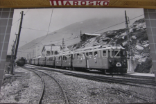 RhB Berninabahn bei Ospizio Bernina, 1985