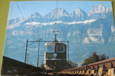 SBB Lok mit Bergen