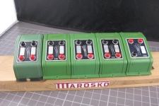 5 Fleischmann Schaltpulte aus Rückbau