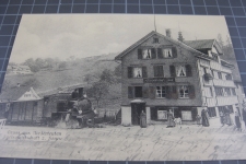 Niederteufen mit Dampfzug