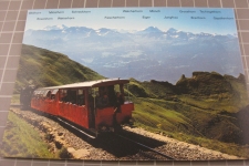 Bei Brienz mit Dampf Zug 