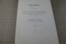 Gutachten zur Verstaatlichung der Gottharbahn