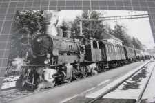 Kreuzlingen mit Dampfzug