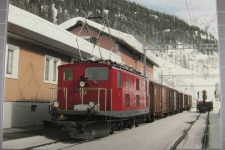 Oberwald mit Gepäck Extrazug