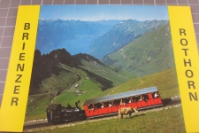 Bei Brienz mit Dampf Zug 