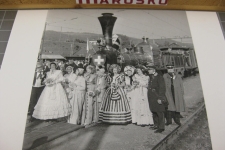 Spanisch Brötlibahn bei 100 Jahre Schweizer Bahnen