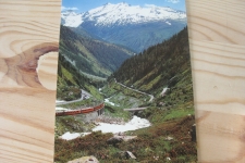 Gletsch mit Zug 