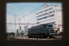 Ae 4/7 in Pratteln, 1988
