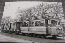 Zürich Gessnerallee mit Milchzug