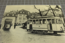 Fribourg Place des Ormeaux mit Tram