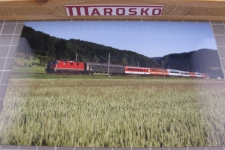 Riedtwil mit Swissair Extrazug, 1999