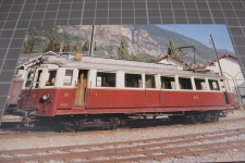 Depot Vernayaz mit Triebwagen