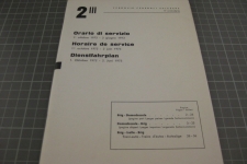 FFS Orario di servizio 2III