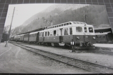 Bahnhof Interlaken Ost mit Zug